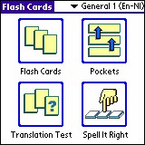 LingvoSoft FlashCards English <-> Dutch for Palm O 1.2.36 screenshot